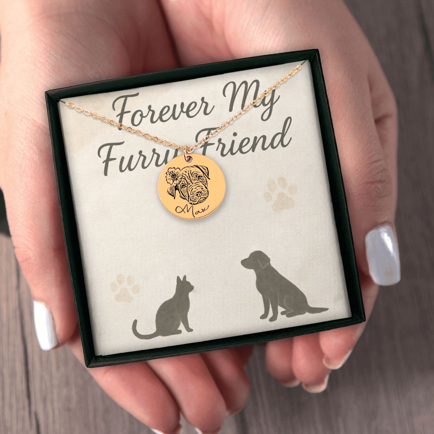Dog Portrait Necklace