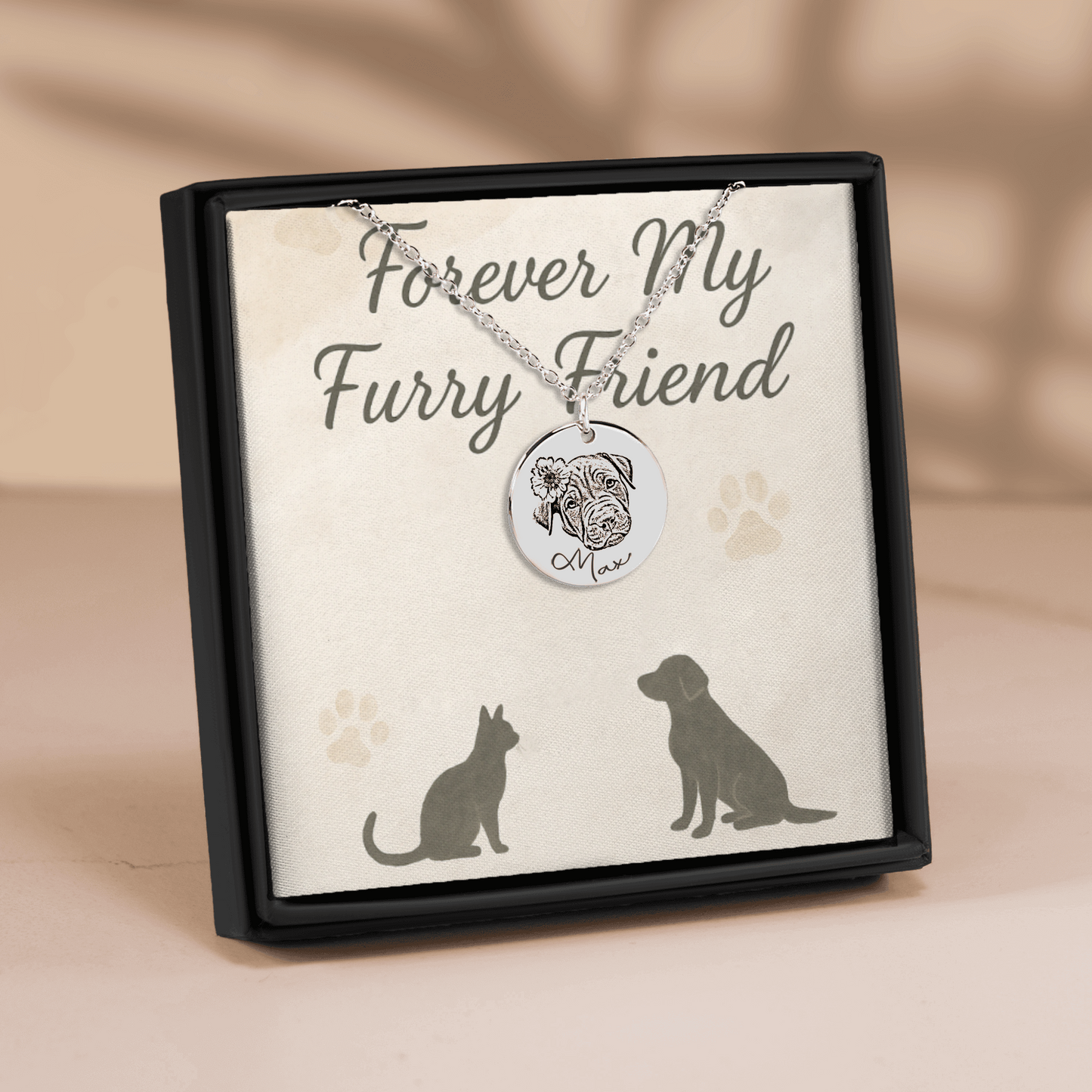 Dog Portrait Necklace