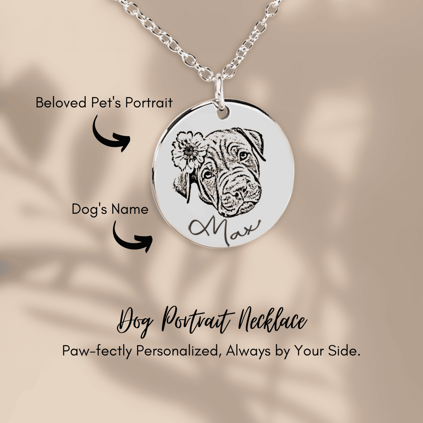Dog Portrait Necklace