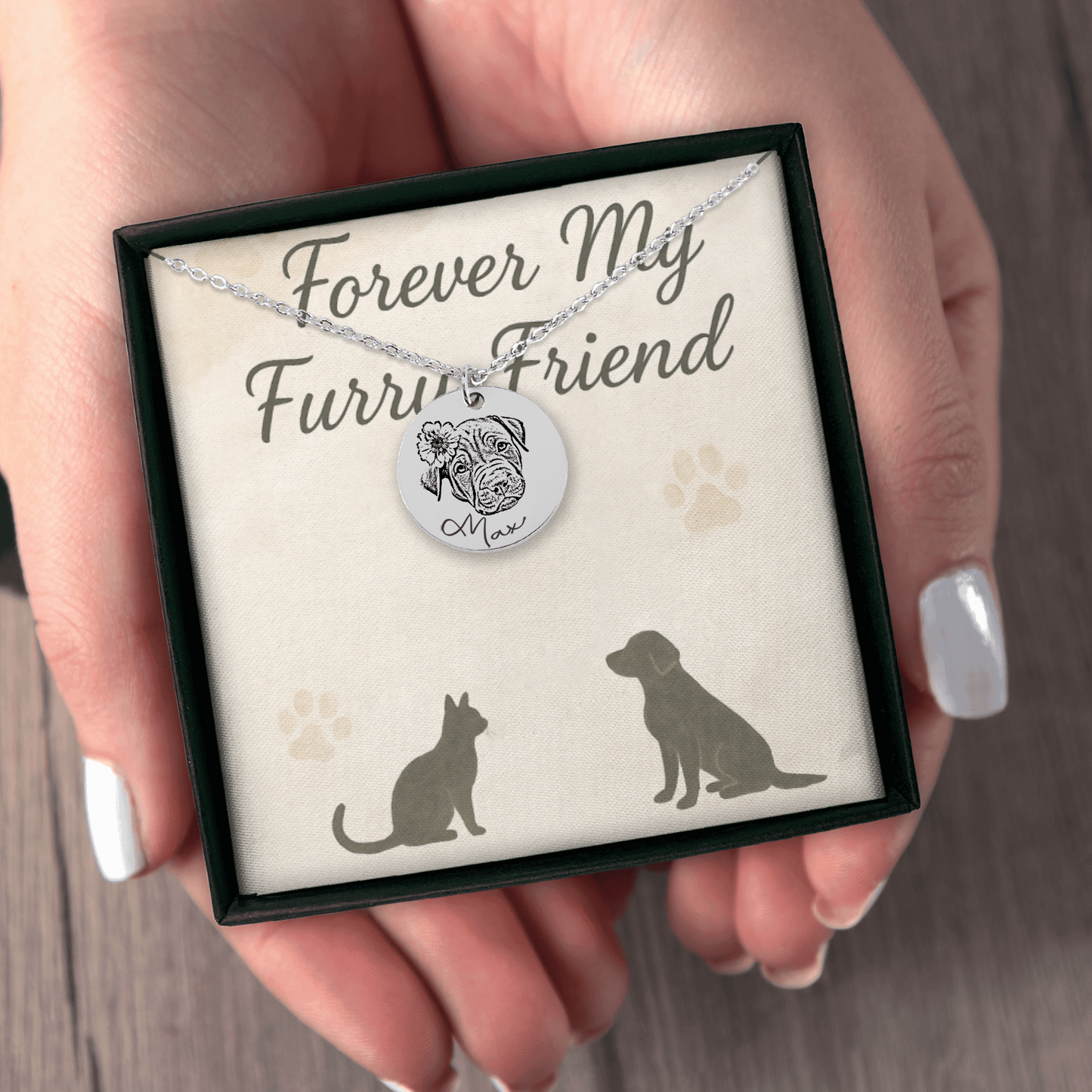 Dog Portrait Necklace