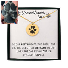 Load image into Gallery viewer, Pawsome Personalized Pendant
