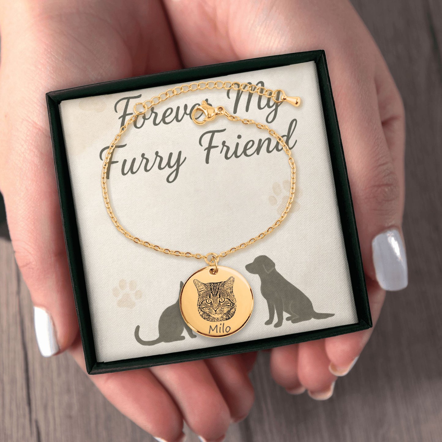 Cat Portrait Bracelet