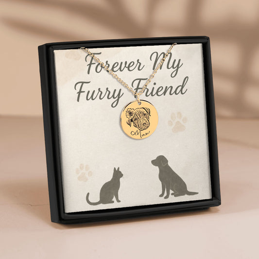 Dog Portrait Necklace