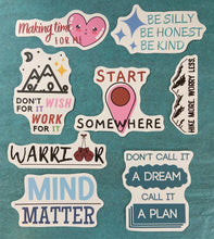 Load image into Gallery viewer, Motivational Sticker Pack
